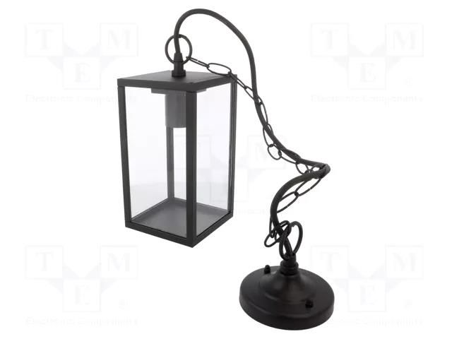 Lamp: garden luminaire; VENTANA; IP54; E27; Sockets: 1; 220÷240VAC GTV Poland GTV-OS-VENTANAH-00