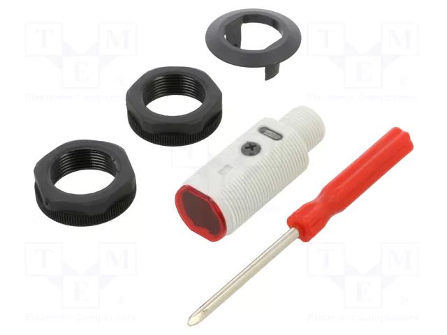 Sensor: photoelectric; Range: 0÷400mm; PNP; DARK-ON,LIGHT-ON; ABS CARLO GAVAZZI PA18CAD04PAM1WS