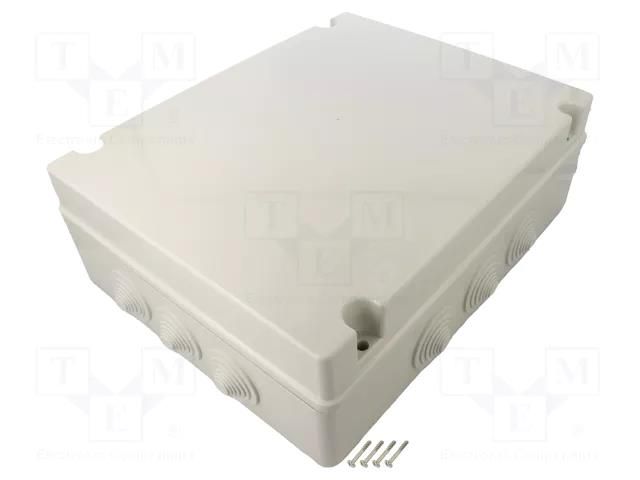 Enclosure: junction box; X: 308mm; Y: 388mm; Z: 128mm; wall mount SCAME SCAME-685.010
