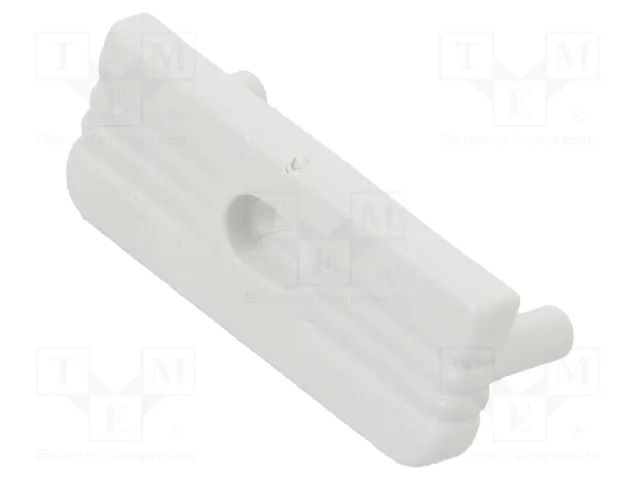 Cap for LED profiles; grey; 20pcs; ABS; GEN2,with hole; SURFACE10 TOPMET TOP.77980022