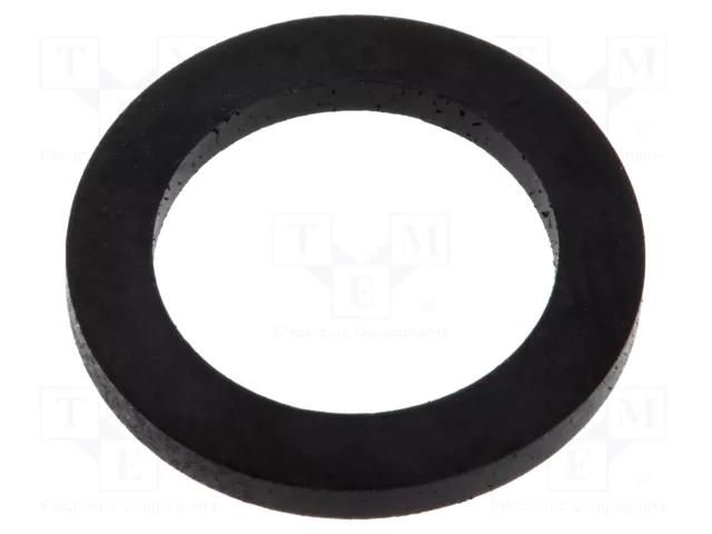 Gasket; NBR caoutchouc; Thk: 1.5mm; Øint: 11.8mm; PG7; black TE Connectivity 1SNG609045R0000