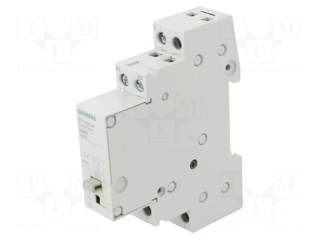 Relay: installation; bistable; NO; Ucoil: 230VAC; 16A SIEMENS 5TT4101-0
