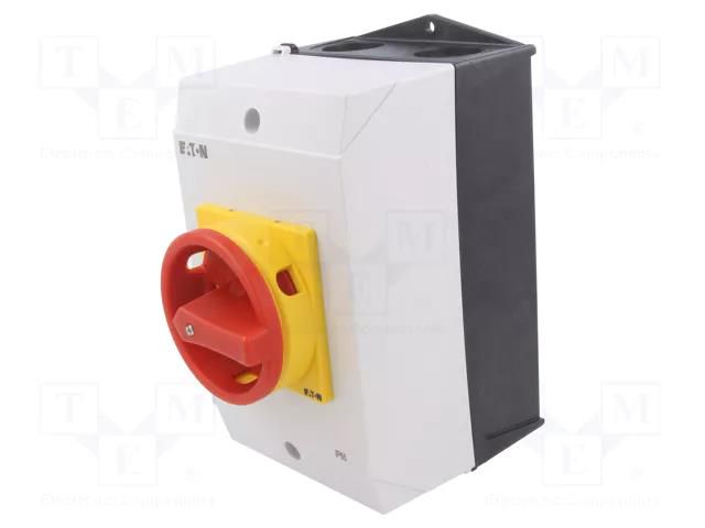 Switch: cam switch; Stabl.pos: 2; 32A; OFF-ON; in housing; Poles: 6 EATON ELECTRIC T3-4-15682/I2/SVB