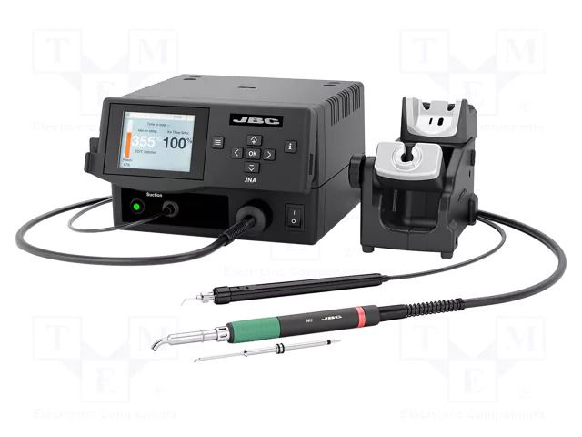 Station: hot air; digital,with push-buttons; 70W; 150÷450°C; ESD JBC TOOLS JBC-JNA-2B