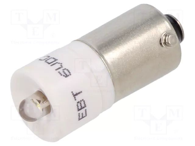 LED lamp; white; BA9S,T10; 6VDC; plastic; -20÷60°C CML INNOVATIVE TECHNOLOGIES 1860015W3