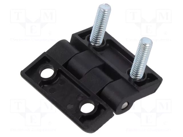 Hinge; Width: 30mm; zinc-plated steel; H: 30mm; Holes no: 4 RST ROZTOCZE 3.ZN30.103
