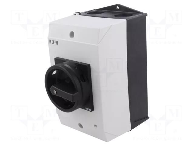 Switch: cam switch; Stabl.pos: 2; 32A; OFF-ON; in housing; Poles: 6 EATON ELECTRIC T3-4-15682/I2SVBSW