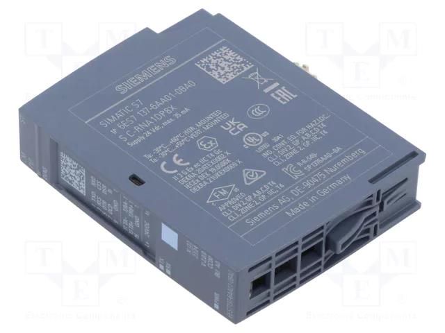 Module: communication; ET 200SP; Interface: RS232,RS422,RS485 SIEMENS 6ES7137-6AA01-0BA0