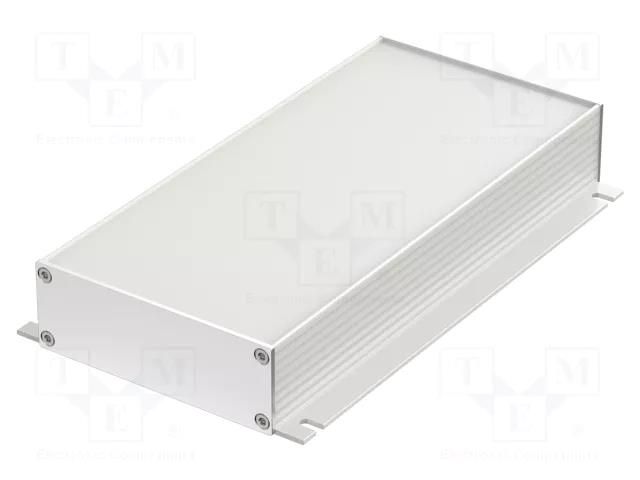 Enclosure: with panel; with fixing lugs; Filotec; X: 105mm; Z: 36mm BOPLA F1036-220WL-SET