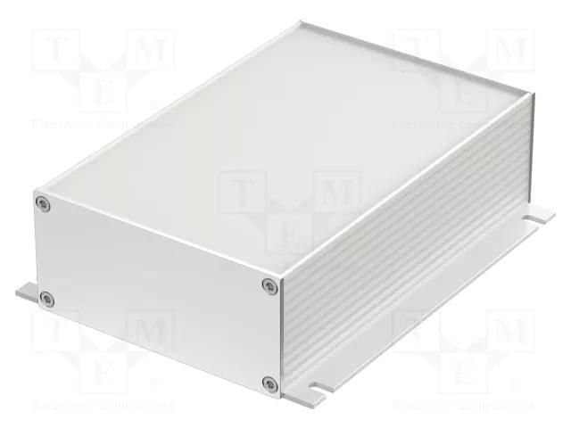 Enclosure: with panel; with fixing lugs; Filotec; X: 105mm; Z: 48mm BOPLA F1048-160WL-SET