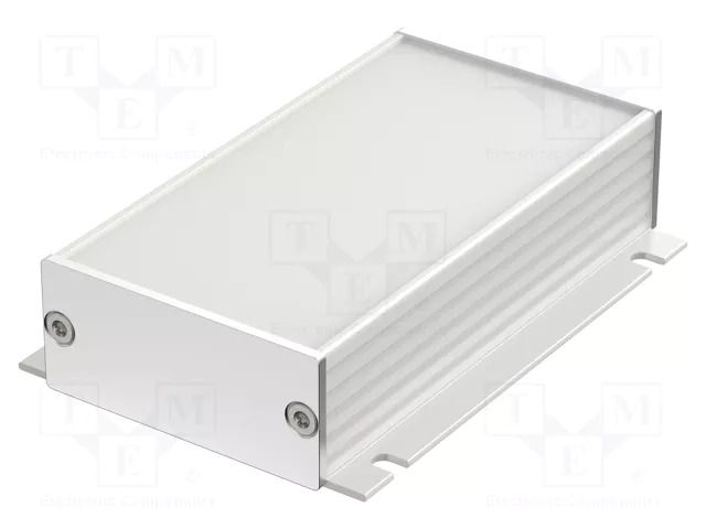 Enclosure: with panel; with fixing lugs; Filotec; X: 55.3mm; IP40 BOPLA F524-100WL-SET