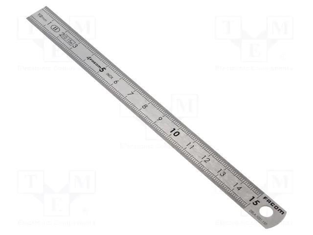 Ruler; L: 150mm; double-sided FACOM FACOM-DELA1051.150