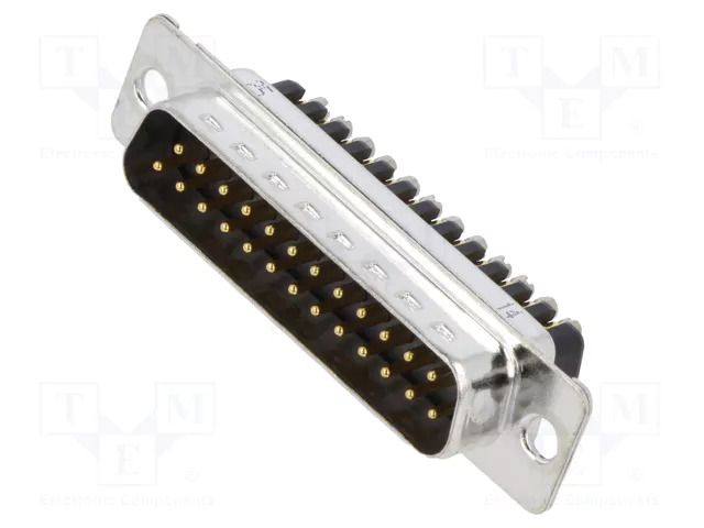 PIN: 25; male; for cable AMPHENOL COMMUNICATIONS SOLUTIONS L717DB25PST