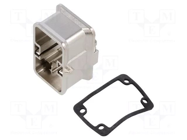 Enclosure for connectors: HDC; for panel mounting,for cable HARTING 09140010311