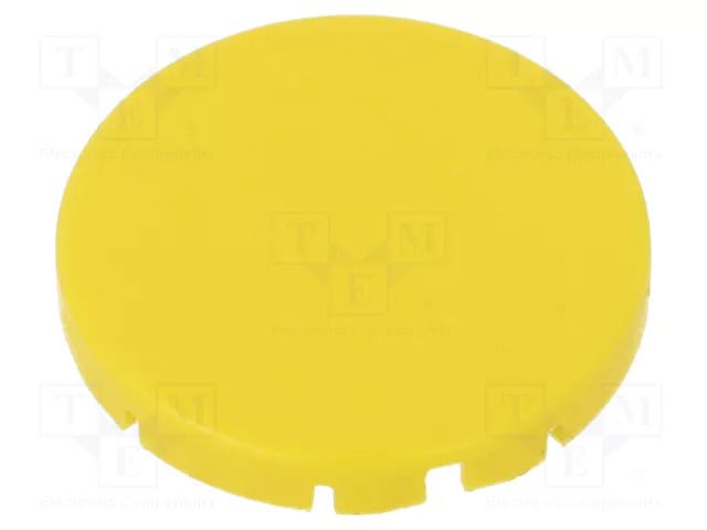 Actuator lens; RONTRON-R-JUWEL; yellow; Ø19.7mm SCHLEGEL T22RRGGB