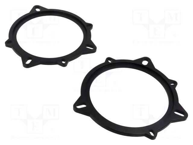 Speaker frame; 100mm; BMW; BMW 3 (E90/E91) 2005->2012; 2pcs. 4CARMEDIA RAM-20.584.2/K