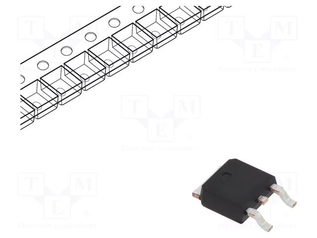 Diode: Schottky rectifying; TO277B; SMD; 45V; 10A; reel,tape SMC DIODE SOLUTIONS MBR1045STR-SMC