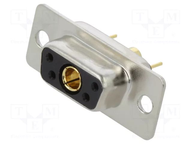 Connector: Special D-Sub; PIN: 5(1+4); plug; female; on PCBs; THT MH CONNECTORS MHCDD5W1S4