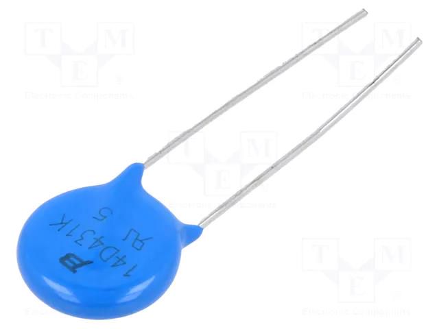 Varistor: metal-oxide; THT; 130VAC; 170VDC; 200V; 4.5kA; -40÷85°C BOURNS MOV-14D201K