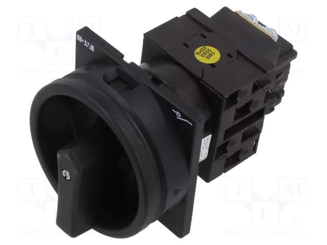 Switch: cam switch; Stabl.pos: 2; 20A; OFF-ON; for building in EATON ELECTRIC T0-2-1/EA/SVB-SW