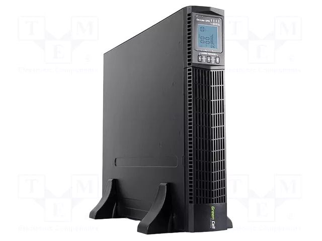 Power supply: UPS; 1.8kW; 2kVA; 207÷247V; RACK; 440x86.5x552mm GREEN CELL GC-UPS14