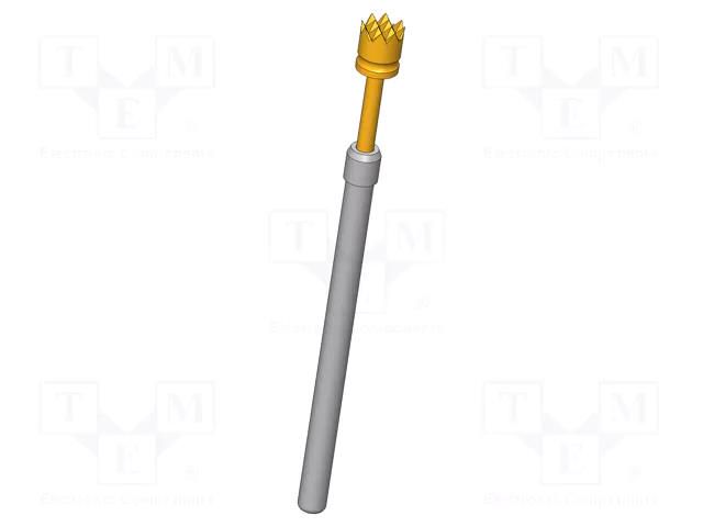 Test needle; Operational spring compression: 4mm; 5A; Ø: 2.5mm INGUN HSS-118-0217