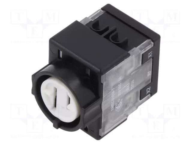 Contact block; 61; -25÷55°C; connectors; Contacts: NO; 250VAC; 5A EAO 61-8610.11
