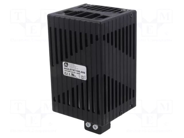 Heater; semiconductor; 100W; 120÷240VAC; IP20; -45÷80°C; Rail: TS35 Alfa Electric ALFASTHT100