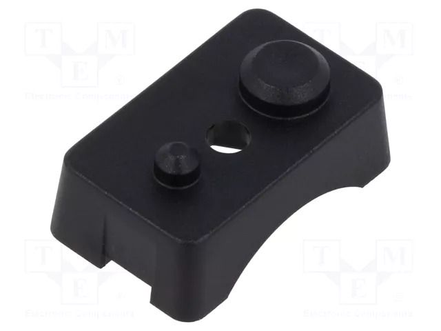 Clip; ABS; black; 10pcs. KRADEX ZM-ZPM-ABS