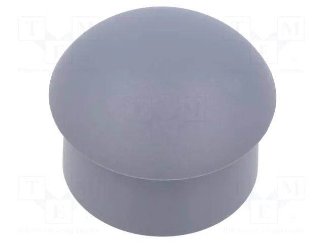Stopper; polyamide; grey; Entrelec; Ø: 31.8mm; Size: 37; L: 17mm TE Connectivity 1SNG610074R0000