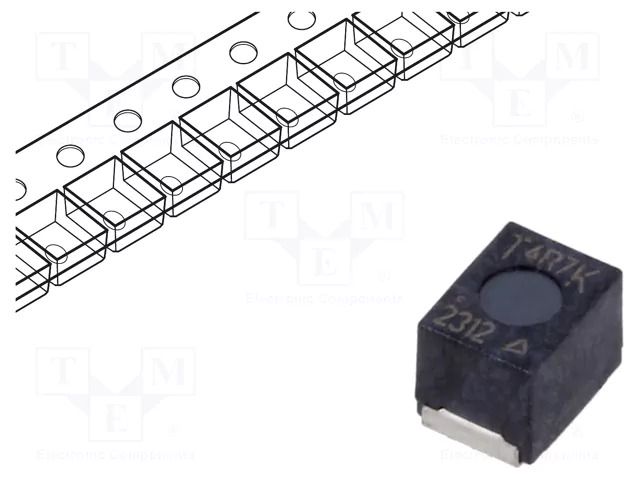 Inductor: ferrite; SMD; 1812; 4.7uH; 800mA; 0.22Ω; ±10%; -55÷150°C EPCOS / TDK B82432T1472K000