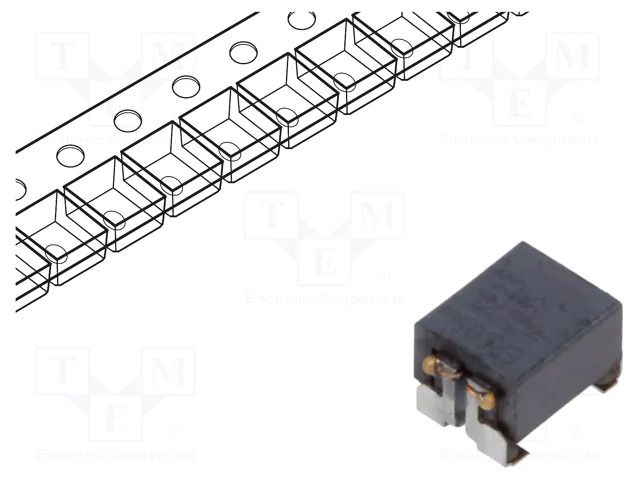 Inductor: common mode; SMD; 22uH; 250mA; 580mΩ; -30÷50%; 42VAC EPCOS B82789S0223N002