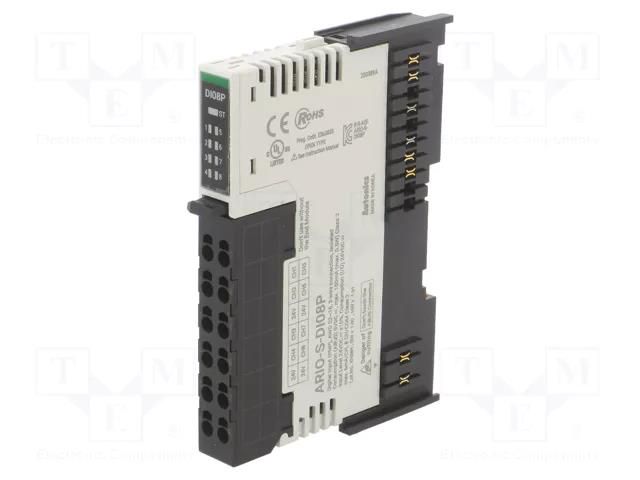 Industrial module: digital input; -10÷55°C; IP20; ARIO; 24VDC AUTONICS ARIO-S-DI08P