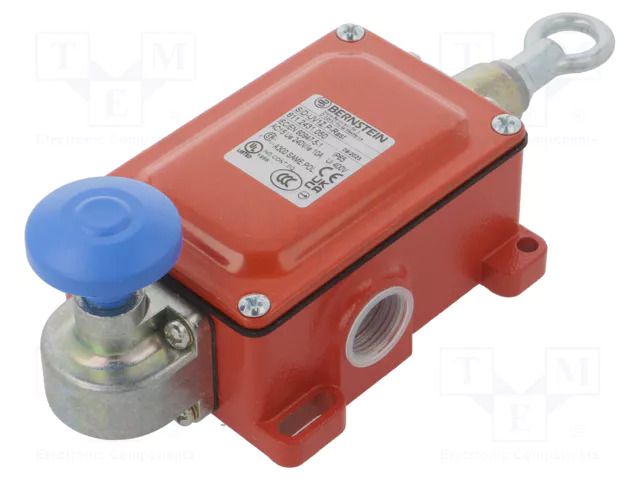 Safety switch: singlesided rope switch; NC + NO; SID; -30÷80°C BERNSTEIN AG 6112431050