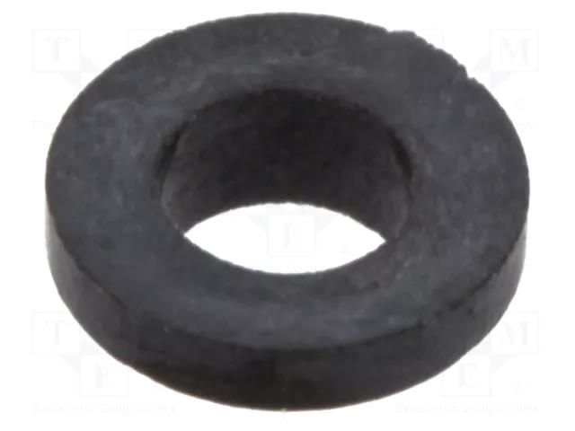 Insulating sleeve; PPS; black; UL94V-0; Øout: 5.5mm; TO220; H: 1.8mm ESSENTRA MNI-HT-4-220
