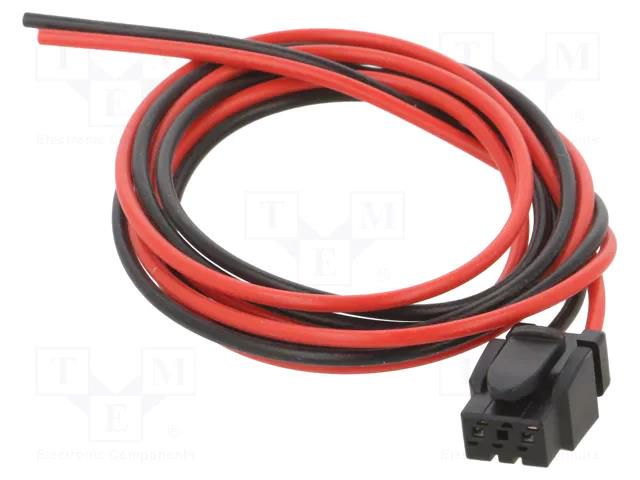 Plug socket; Len: 0.5m; Øcore: 0.14mm; Cores: 2; IP40; 3A; -5÷60°C FESTO NEBVH1G2KN0.5NLE2