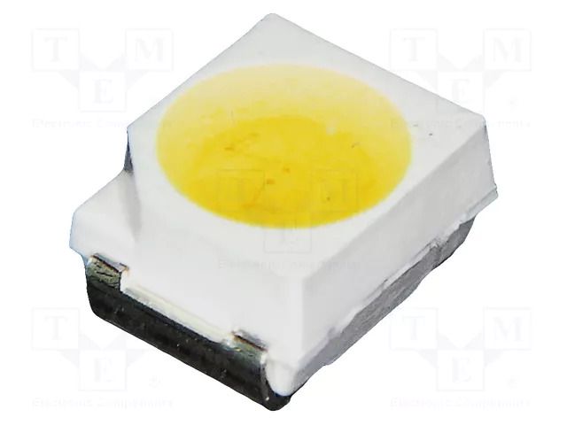 LED; white; SMD; PLCC2; 2200÷3801mcd; 120°; 20mA; 2.8÷3.4VDC; 100mW QT-Brightek Corporation QBLP670-IW-CW