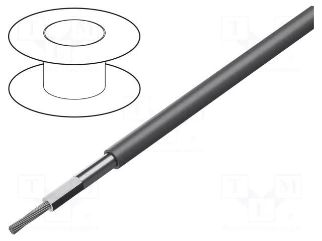 Wire; Xtra Guard® 1; 1x2x22AWG; shielded,Al-PET-Al foil; PVC ALPHA WIRE 5481C-SL001