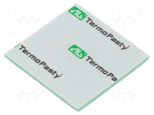Tape: heat transfer; W: 30mm; L: 30mm; Thk: 1mm; 2.4W/mK AG TERMOPASTY THERMOPAD-24X1X30