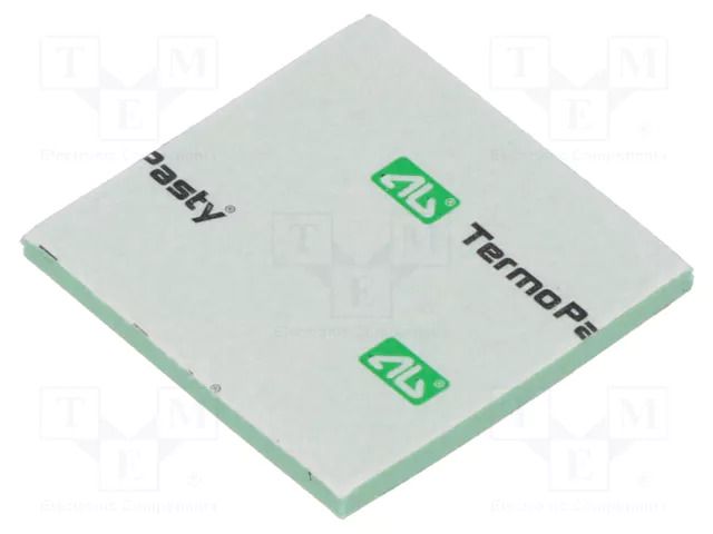 Tape: heat transfer; W: 30mm; L: 30mm; Thk: 2mm; 2.4W/mK AG TERMOPASTY THERMOPAD-24X2X30