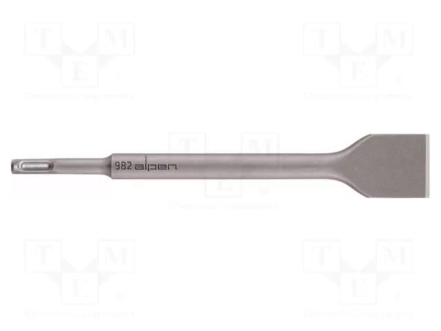 Chisel; for concrete; L: 250mm; SDS-Plus®; Tipwidth: 40mm ALPEN-MAYKESTAG ALP.98200425100