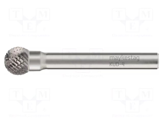 Rotary burr; Ø: 3mm; L: 38mm; Working part len: 2.5mm; 3mm; metal; 4 ALPEN-MAYKESTAG ALP.787403103100