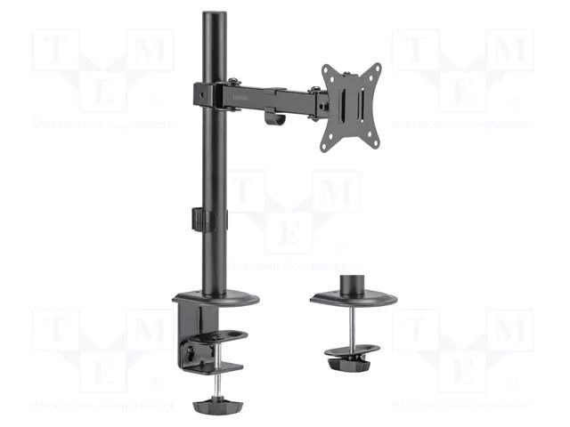 Holder; 9kg; 17÷32"; Arm len: 200mm; Standard: 75x75mm,100x100mm LOGILINK BP0171