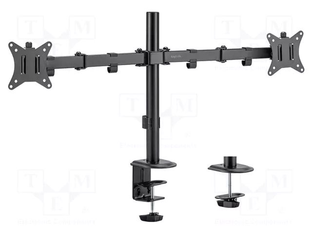 Holder; 9kg; 17÷32"; Arm len: 376mm; Standard: 75x75mm,100x100mm LOGILINK BP0172