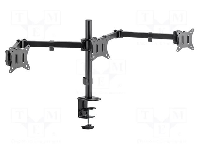 Holder; 7kg; 17÷27"; Arm len: 658mm; Standard: 75x75mm,100x100mm LOGILINK BP0173