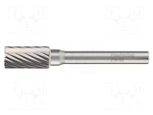 Rotary burr; Ø: 8mm; L: 65mm; Working part len: 20mm; 6mm; metal; 2 ALPEN-MAYKESTAG ALP.778206108100