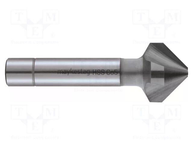 Countersink; high speed steel cobalt HSS-Co; Ø: 6.3mm; plunger ALPEN-MAYKESTAG ALP.239000630100
