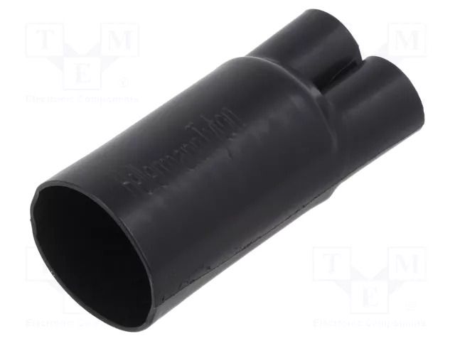 Cable breakout; black; crosslinked polyolefin POX HELLERMANNTYTON 216-3-B8W-PO-X-BK