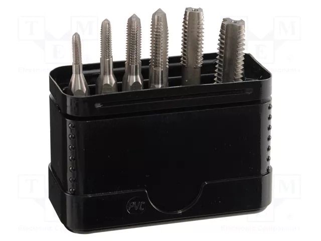 Kit: taps; Thread: M10,M3,M4,M5,M6,M8; 6pcs. ALPEN-MAYKESTAG ALP.70200006100