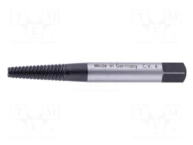 Screw extractor; 82mm; 4; Kind of holder: hexagonal ALPEN-MAYKESTAG ALP.70100004100